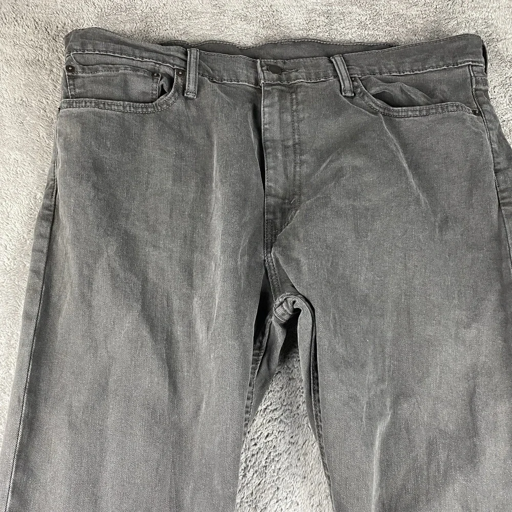 Levis 510‎ Skinny Jeans Mens 38x30 Dark Gray Mid Rise Denim